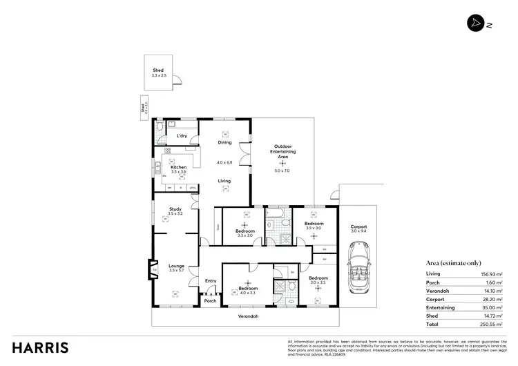 Floorplan of Homely house listing, 10 Menura Avenue, Glenalta SA 5052