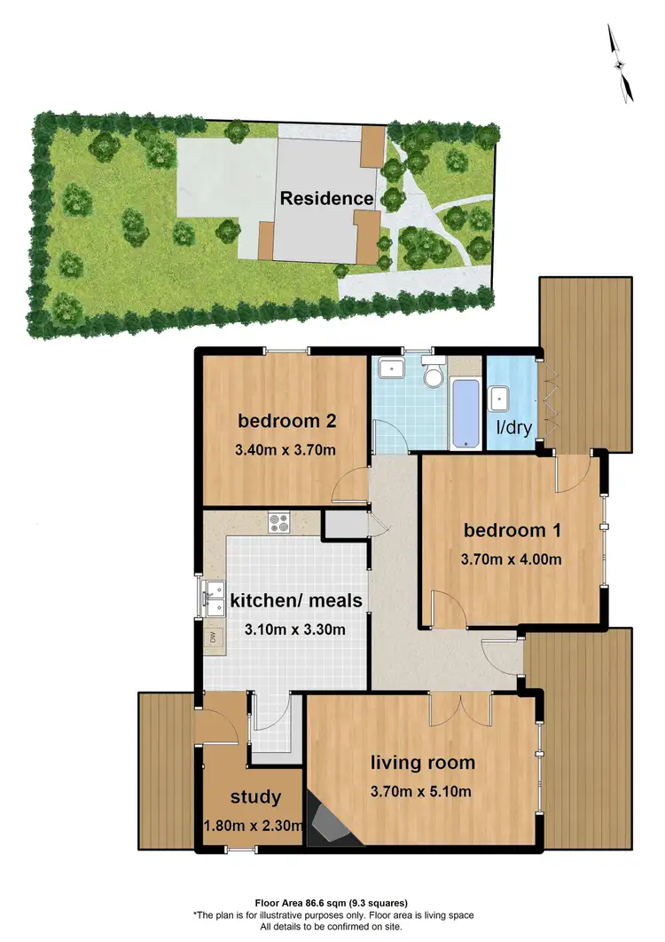 Floorplan of Homely house listing, 42 Wonga Road, Millgrove VIC 3799