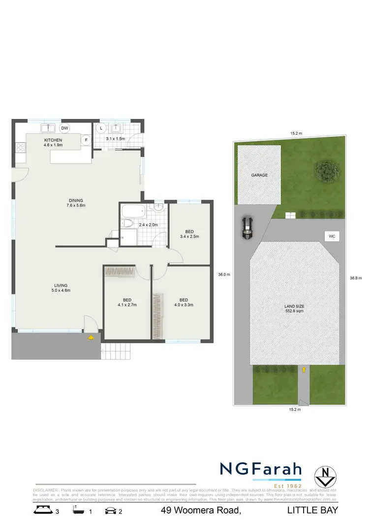 Floorplan of Homely house listing, 49 Woomera Road, Little Bay NSW 2036