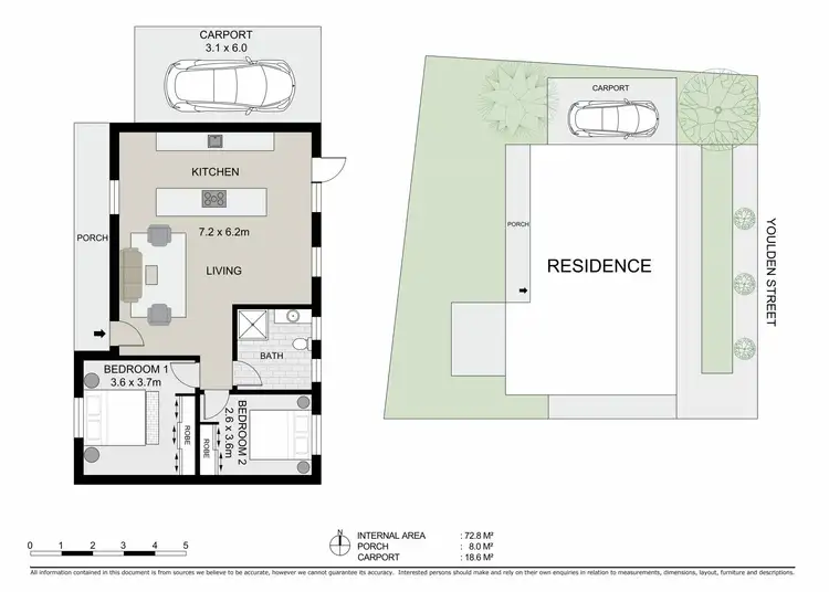 Floorplan of Homely house listing, 45 Youlden Street, California Gully VIC 3556