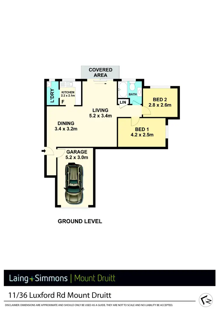 Floorplan of Homely unit listing, 11/36 Luxford Road, Mount Druitt NSW 2770