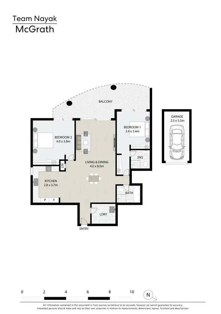 Floorplan of Homely unit listing, 301/91A Bridge Road, Westmead NSW 2145