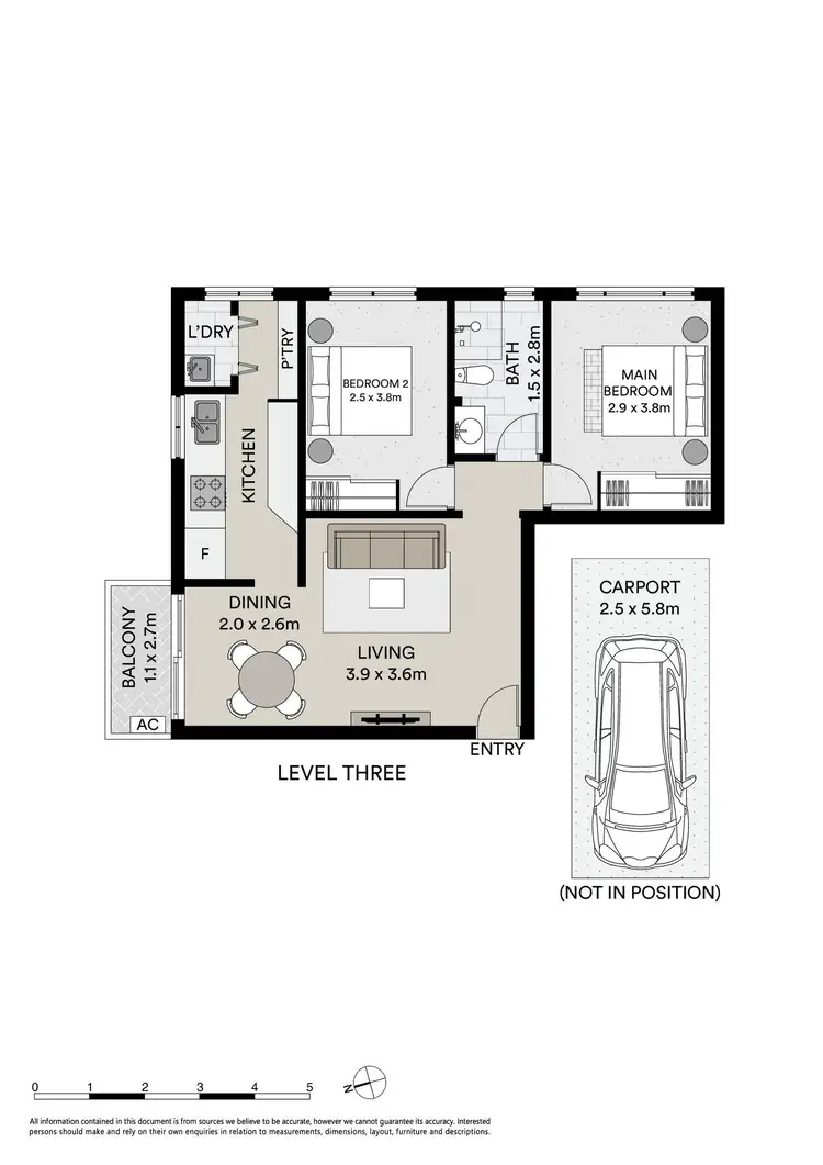 Floorplan of Homely apartment listing, 11/49 Railway Street, Rockdale NSW 2216