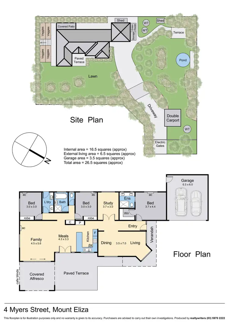 Floorplan of Homely house listing, 4 Myers Street, Mount Eliza VIC 3930
