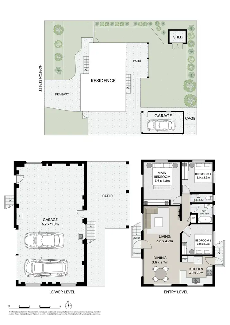Floorplan of Homely house listing, 232 Horton Street, Koongal QLD 4701