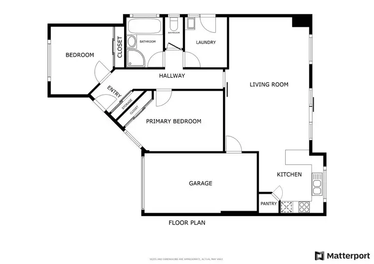 Floorplan of Homely unit listing, 5/38 Park Street, Orange NSW 2800