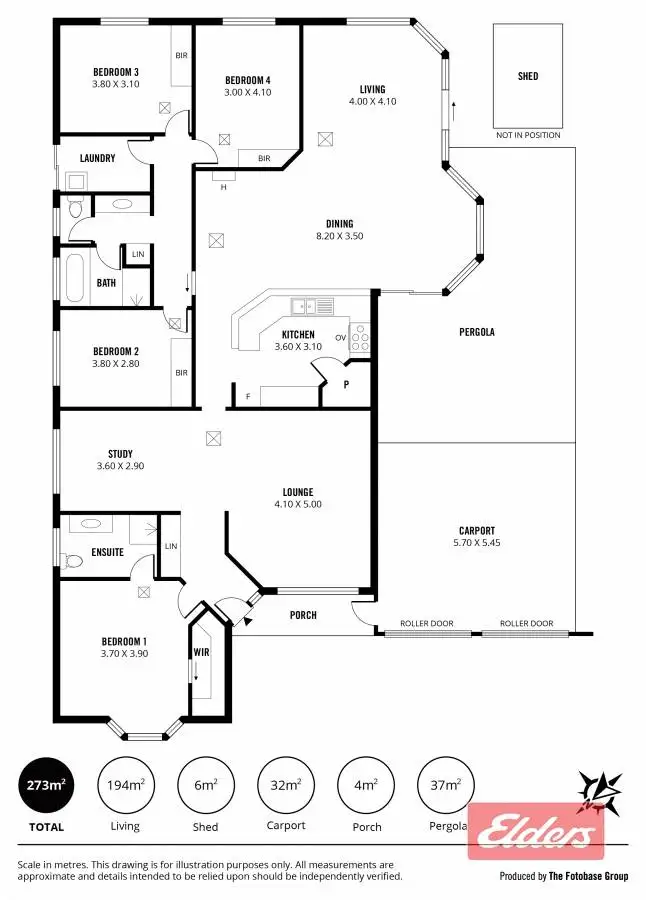 Floorplan of Homely house listing, 14 Osprey Parade, Hewett SA 5118