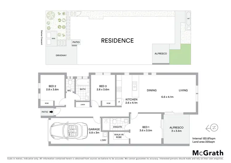 Floorplan of Homely house listing, 9 Steiner Crescent, Baringa QLD 4551
