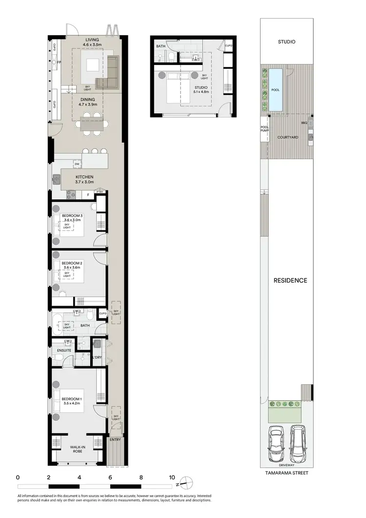 Floorplan of Homely semi-detached listing, 25 Tamarama Street, Tamarama NSW 2026