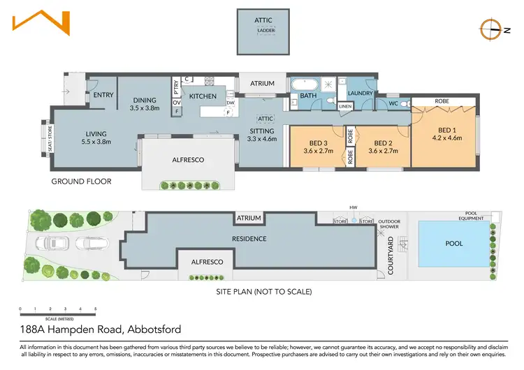 Floorplan of Homely house listing, 188a Hampden Road, Abbotsford NSW 2046