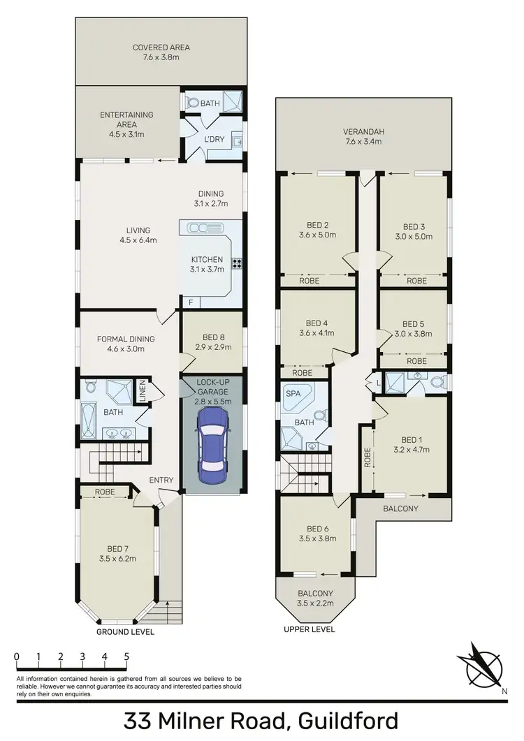 Floorplan of Homely house listing, 33 Milner Road, Guildford NSW 2161