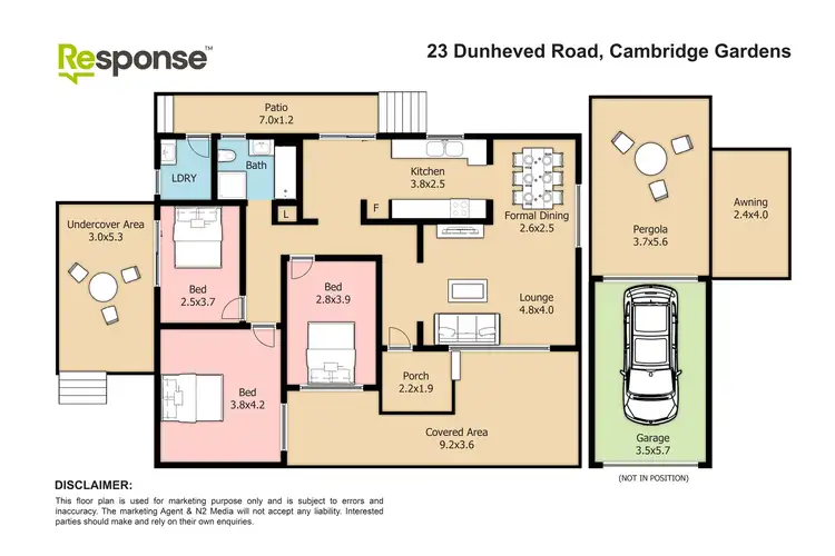 Floorplan of Homely house listing, 23 Dunheved Road, Cambridge Gardens NSW 2747