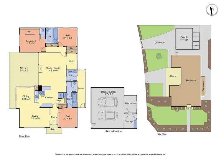 Floorplan of Homely house listing, 9 Burchall Crescent, Rowville VIC 3178