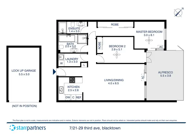 Floorplan of Homely apartment listing, 7/21-29 Third Avenue, Blacktown NSW 2148