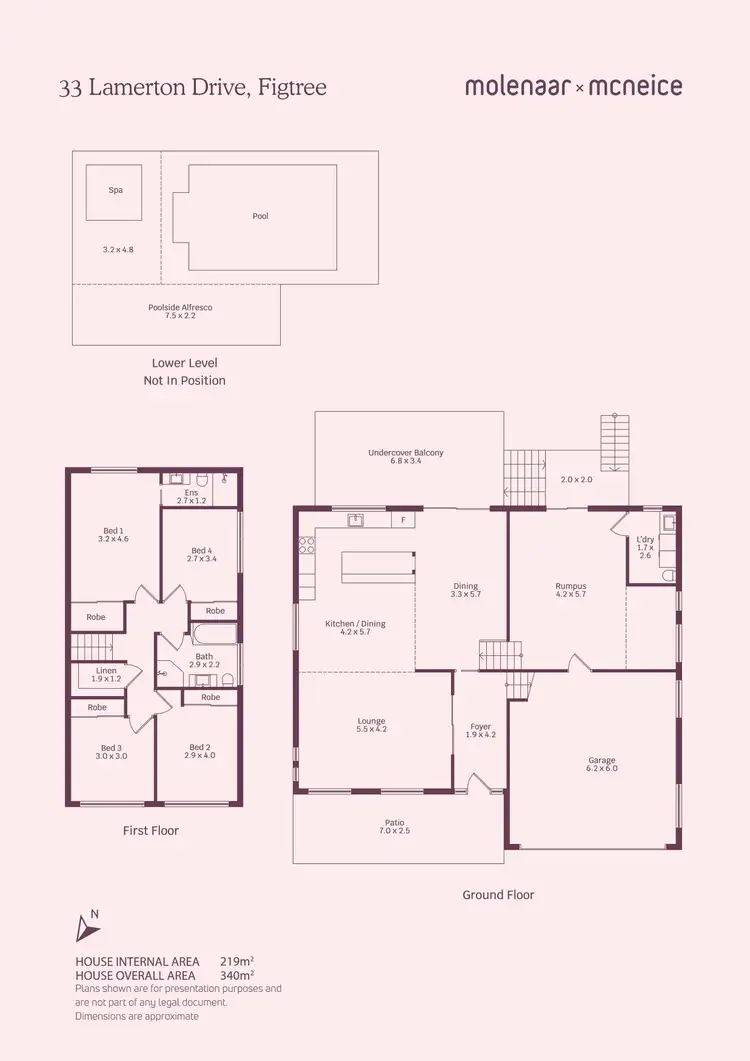 Floorplan of Homely house listing, 33 Lamerton Drive, Figtree NSW 2525
