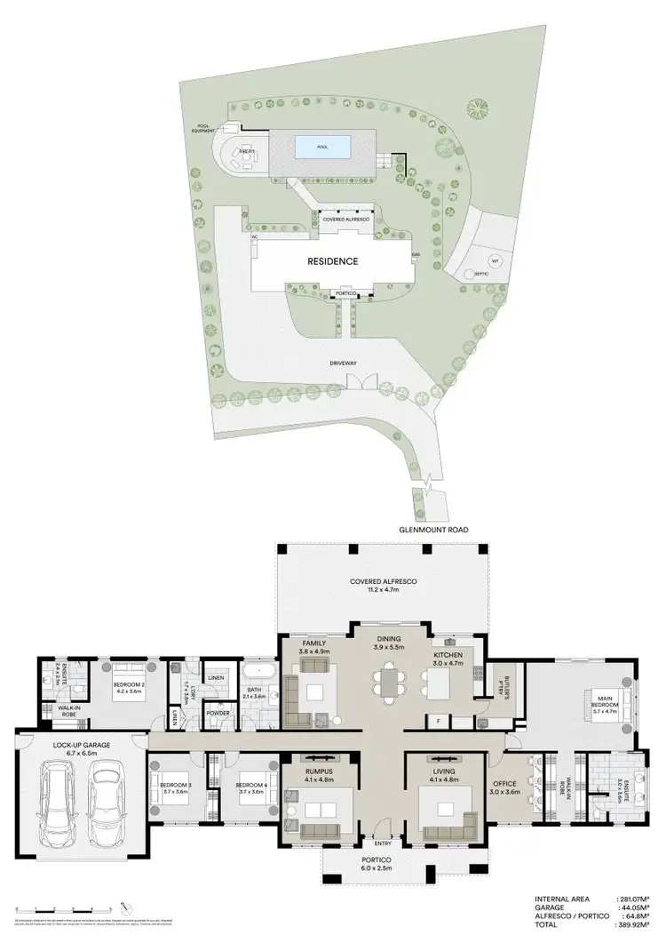 Floorplan of Homely house listing, 167 Glenmount Road, Tanawha QLD 4556