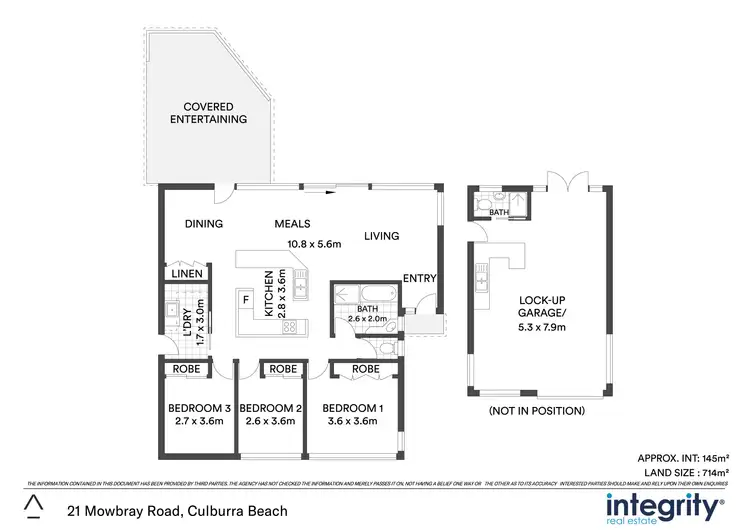 Floorplan of Homely house listing, 21 Mowbray Road, Culburra Beach NSW 2540