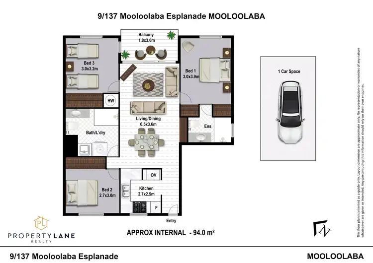 Floorplan of Homely apartment listing, 9/137 Mooloolaba Esplanade, Mooloolaba QLD 4557