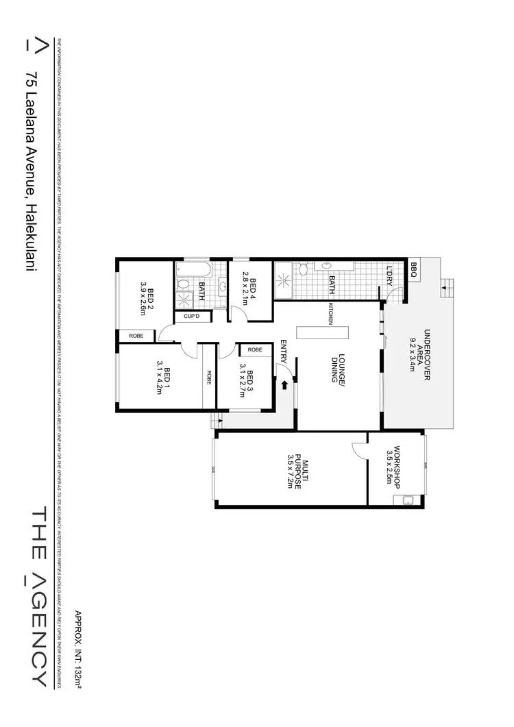 Floorplan of Homely house listing, 75 Laelana Avenue, Halekulani NSW 2262