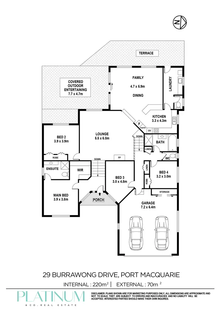 Floorplan of Homely house listing, 29 Burrawong Drive, Port Macquarie NSW 2444