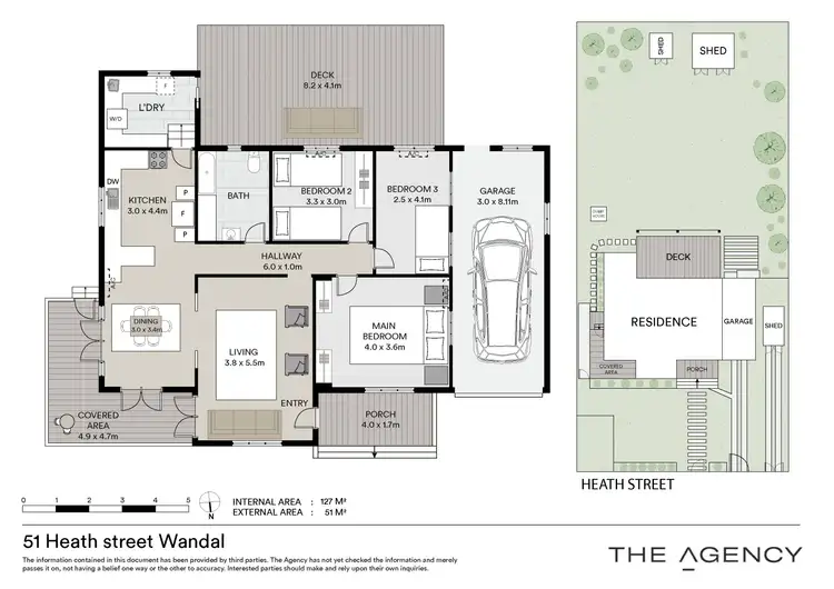 Floorplan of Homely house listing, 51 Heath Street, Wandal QLD 4700
