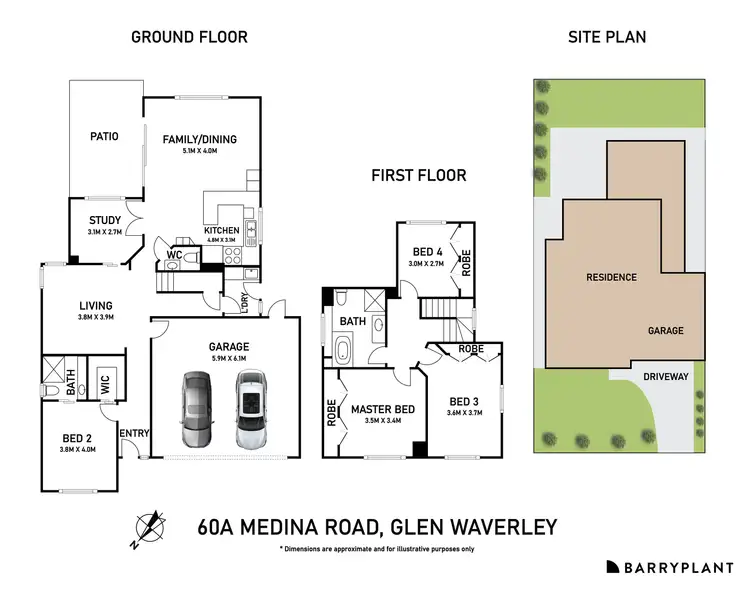Floorplan of Homely house listing, 60A Medina Road, Glen Waverley VIC 3150