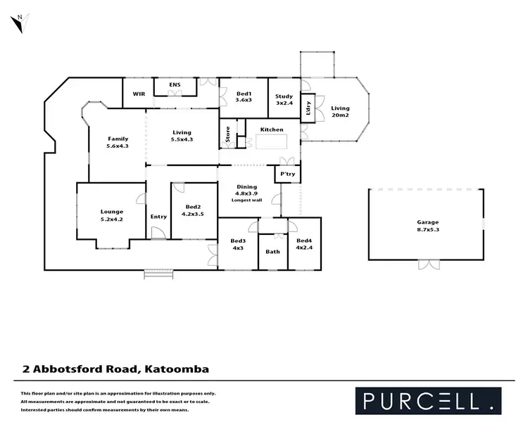 Floorplan of Homely house listing, 2 Abbotsford Road, Katoomba NSW 2780