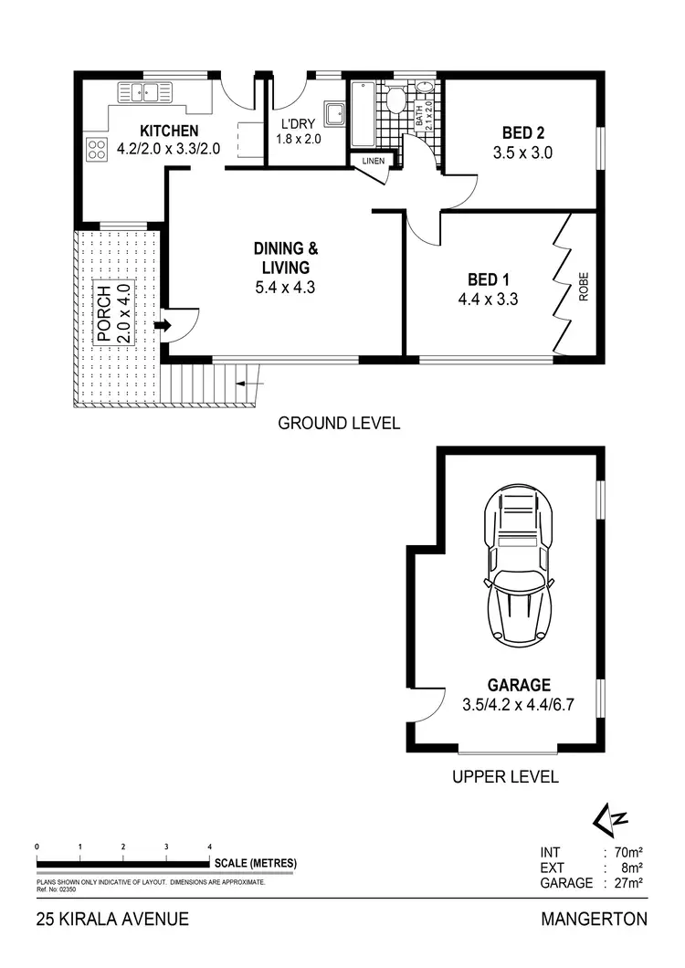 Floorplan of Homely house listing, 25 Kirala Avenue, Mangerton NSW 2500
