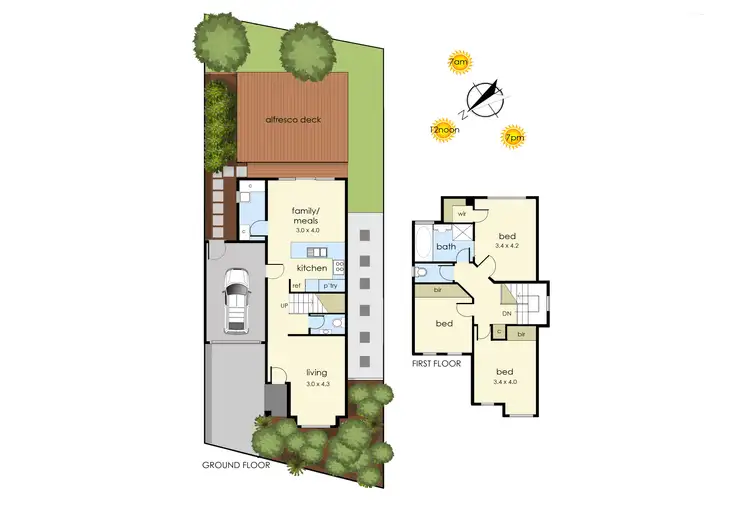 Floorplan of Homely unit listing, 38/28 Potts Road, Langwarrin VIC 3910