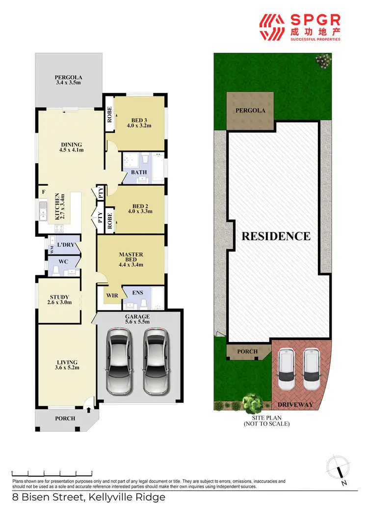 Floorplan of Homely house listing, 8 Bisen Street, Kellyville Ridge NSW 2155