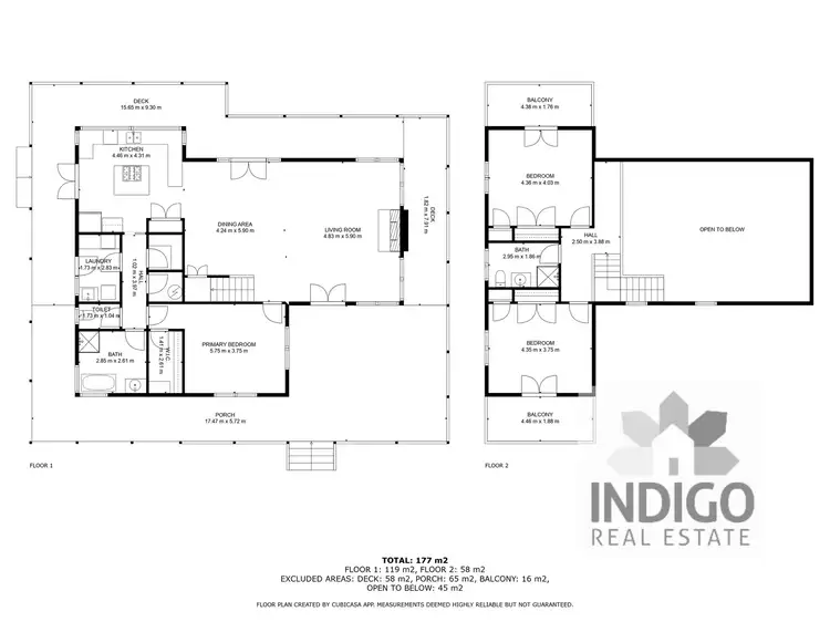 Floorplan of Homely house listing, 84 Sugarloaf Lane, Beechworth VIC 3747