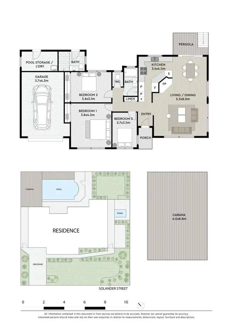 Floorplan of Homely house listing, 43 Solander Road, Kings Langley NSW 2147