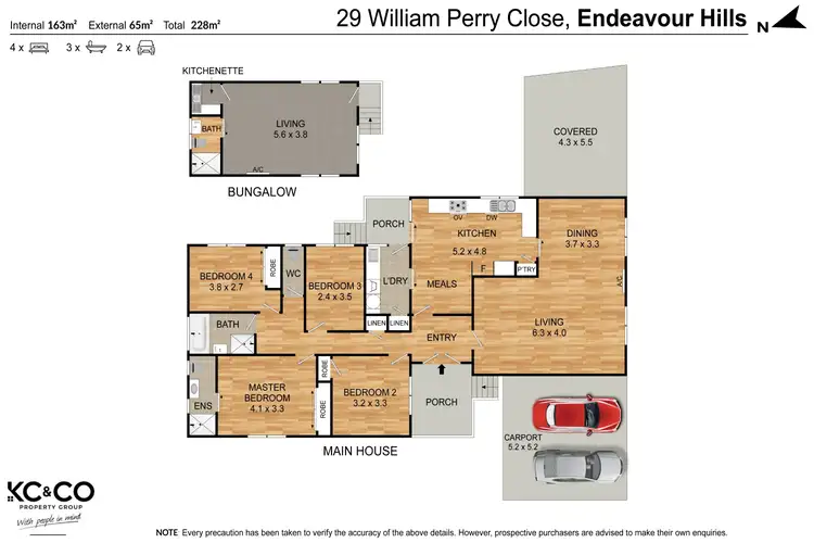 Floorplan of Homely house listing, 29 William Perry Close, Endeavour Hills VIC 3802