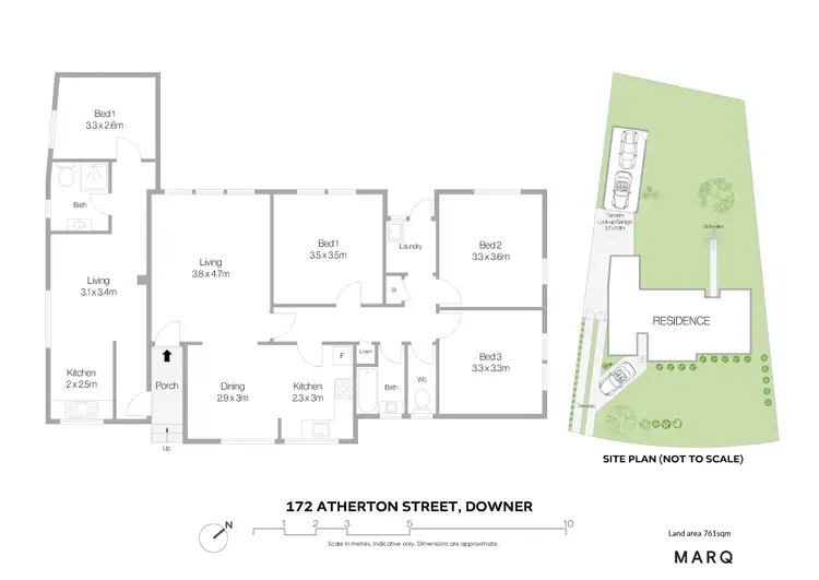 Floorplan of Homely house listing, 172 Atherton Street, Downer ACT 2602