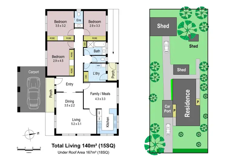 Floorplan of Homely house listing, 21 Moe Street, Drouin VIC 3818