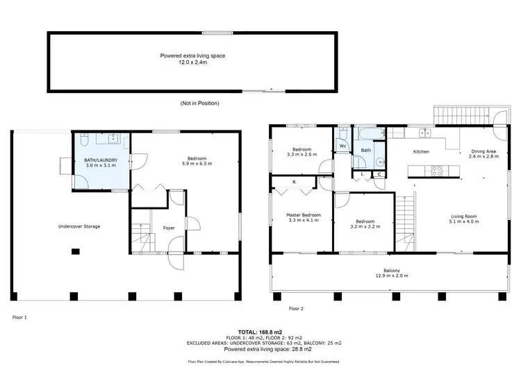 Floorplan of Homely house listing, 24 McKinnon Road, Black River QLD 4818