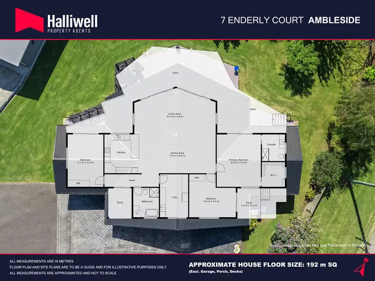 Floorplan of Homely house listing, 7 Enderly Court, Ambleside TAS 7310