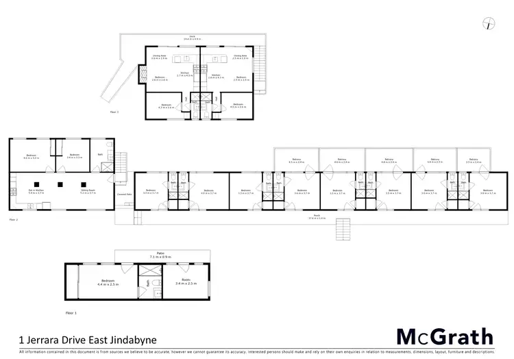 Floorplan of Homely block of units listing, 1 Jerrara Drive, East Jindabyne NSW 2627