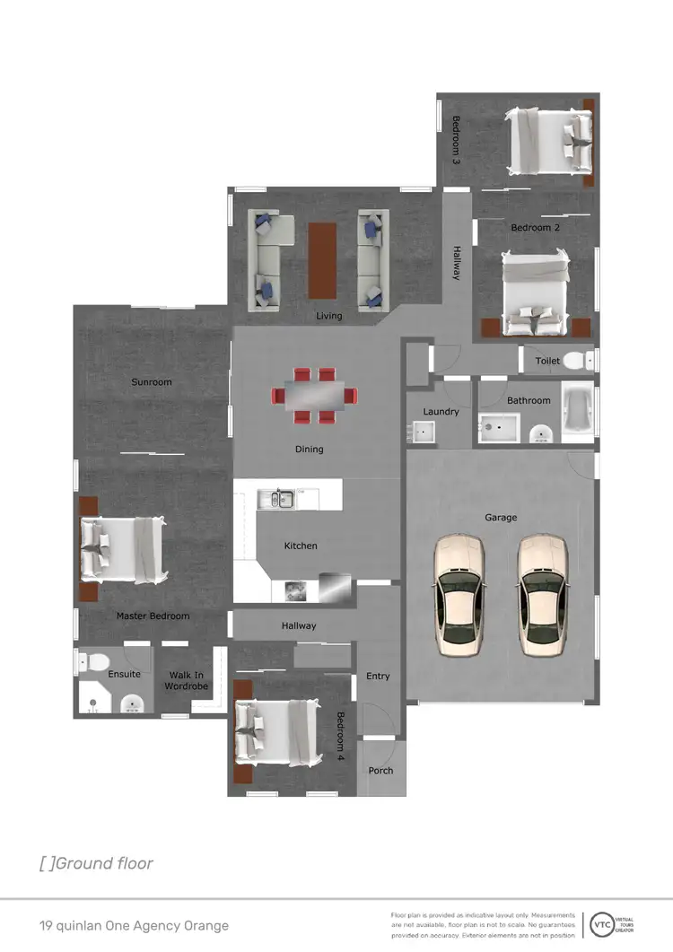 Floorplan of Homely house listing, 19 Quinlan Run, Orange NSW 2800