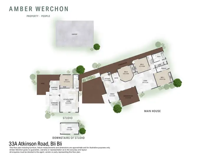 Floorplan of Homely rural property listing, 33a Atkinson Road, Bli Bli QLD 4560