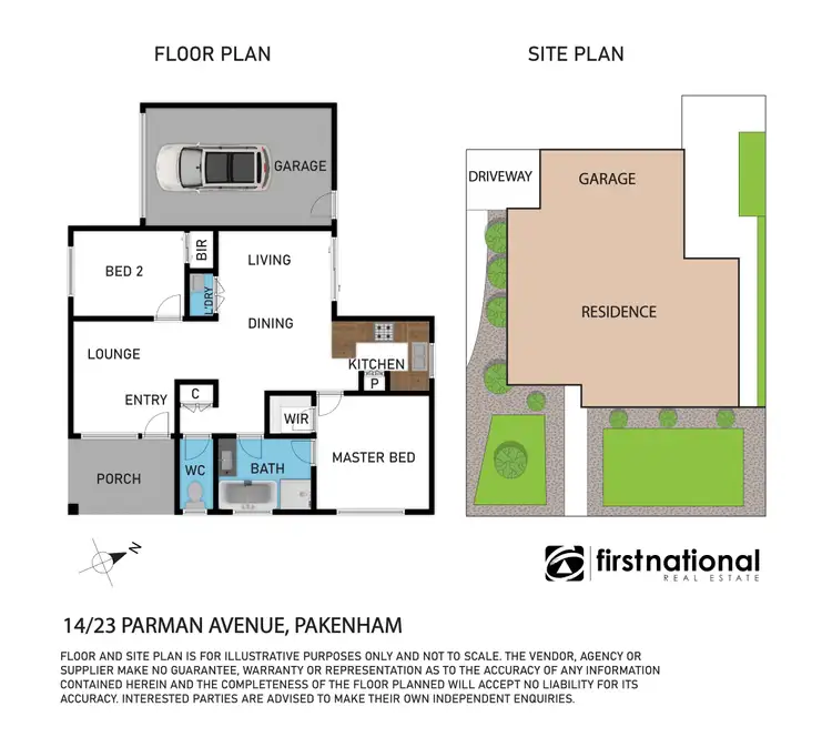 Floorplan of Homely unit listing, 14/21-31 Parman Avenue, Pakenham VIC 3810