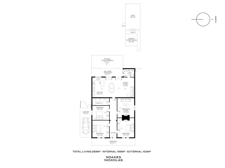 Floorplan of Homely house listing, 11 Mersey Street, Glandore SA 5037