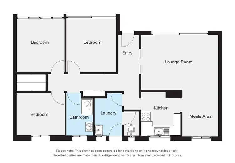 Floorplan of Homely house listing, 421 Douglas Road, Lavington NSW 2641