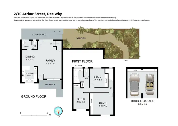 Floorplan of Homely townhouse listing, 2/10 Arthur Street, Dee Why NSW 2099