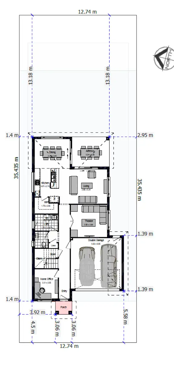 Floorplan of Homely house listing, Address available on request