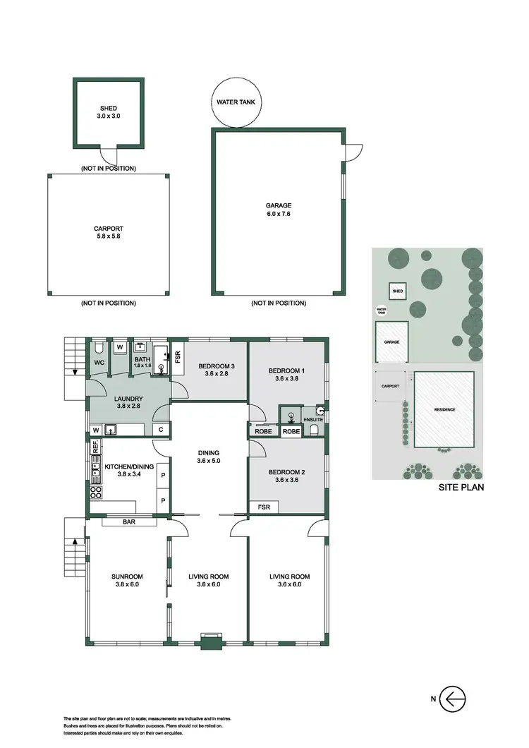 Floorplan of Homely house listing, 55 McCulloch Street, Dromana VIC 3936