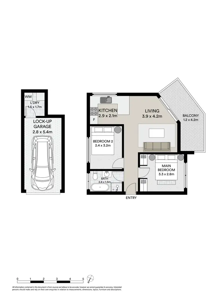 Floorplan of Homely apartment listing, 10/13 Frazer Street, Collaroy NSW 2097
