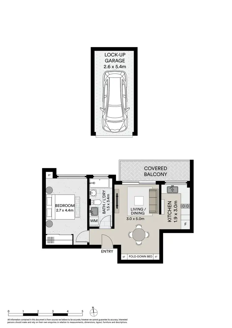Floorplan of Homely apartment listing, 13/1267-1269 Pittwater Road, Narrabeen NSW 2101
