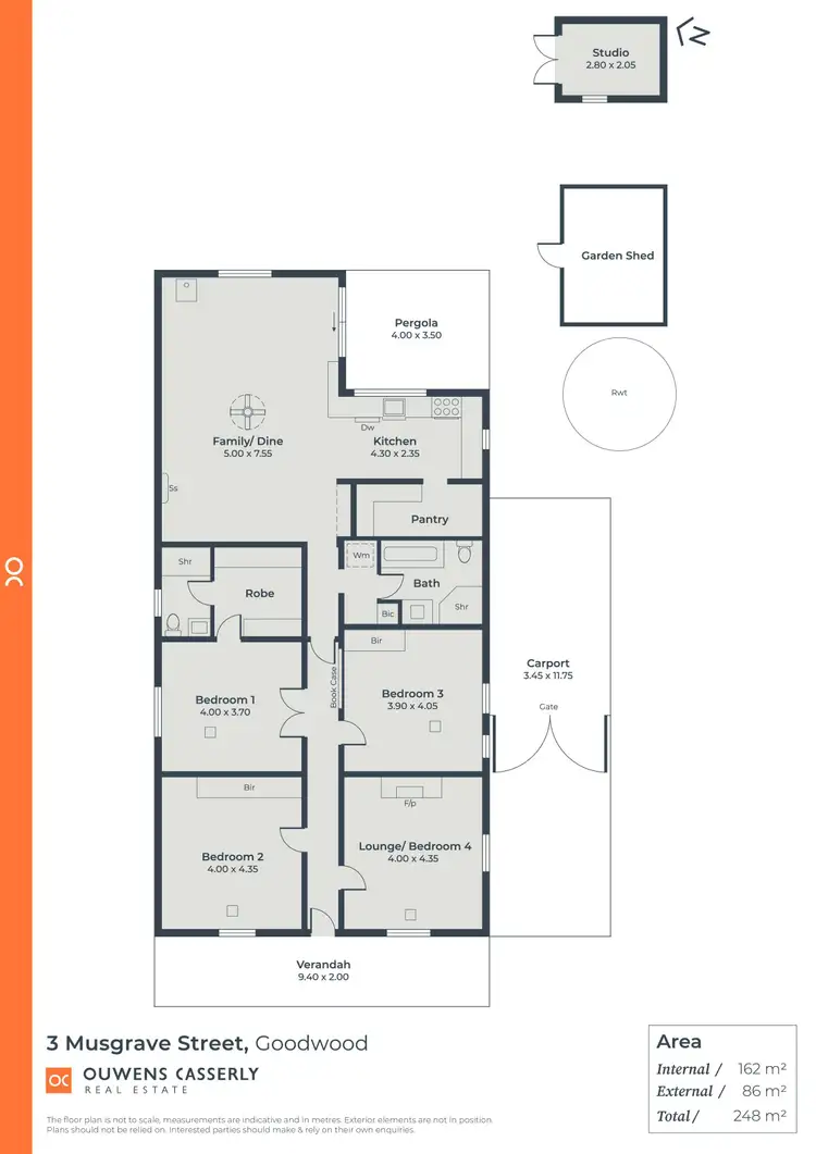 Floorplan of Homely house listing, 3 Musgrave Street, Goodwood SA 5034