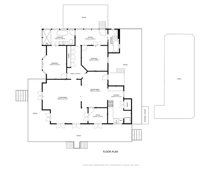 Floorplan of Homely rural property listing, 108 Gillies Range Road, Gordonvale QLD 4865